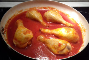 Ananászos csirke egytál készítése3