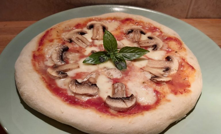 Gombás pizza - Pampuska.com