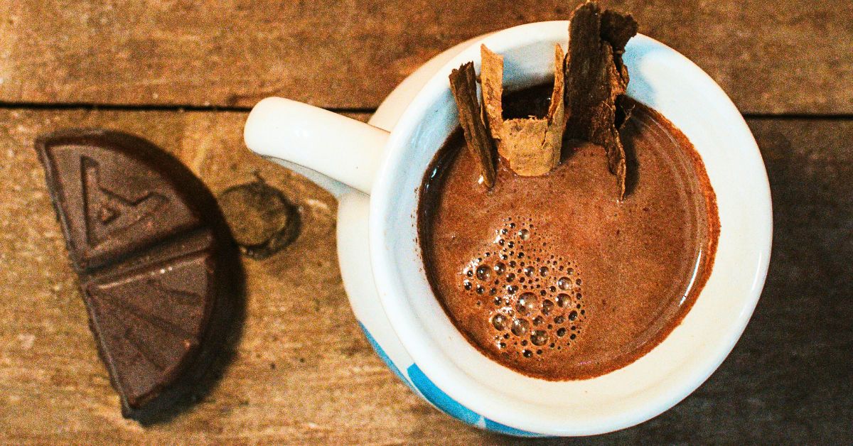 mexikói forró csoki étcsokoládéval